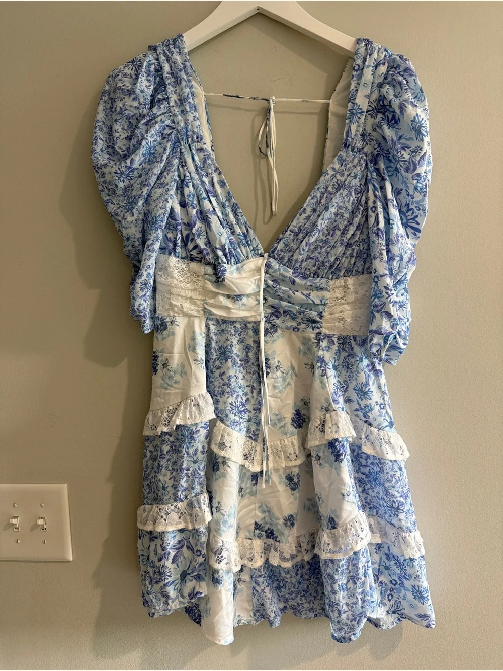 For Love & Lemons Rosalyn Mini Dress